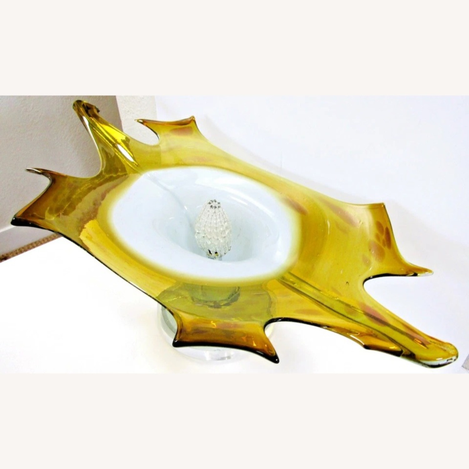 Murano Glass Allison K. West Thumbprints Lamp - image-5