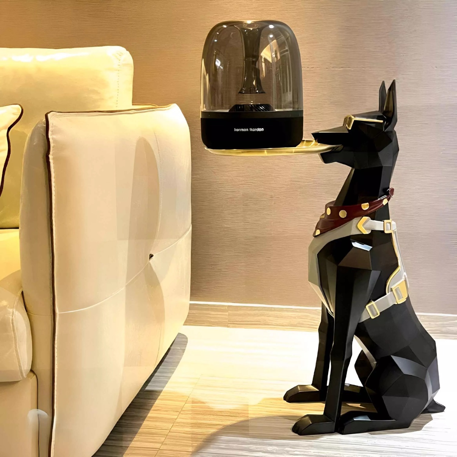 Large Nordic Dog Figurine - image-5