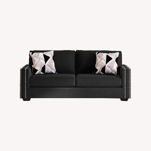 Used Gleston Black Sofa for sale on AptDeco