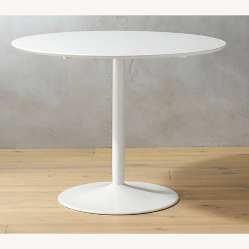 Used CB2 Odyssey White Dining Table  for sale on AptDeco