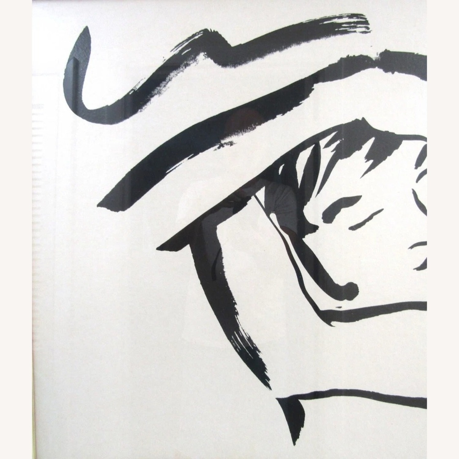 Jay Spectre Brushstroke Ink Drawing of Woman - image-4