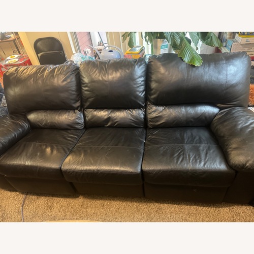 Used Leather Couch for sale on AptDeco
