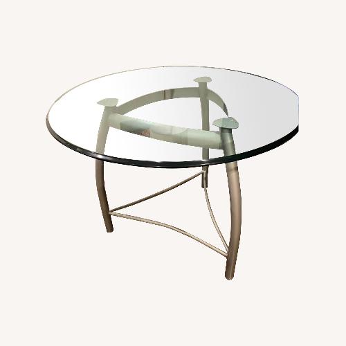 Used Glass Pub Table  for sale on AptDeco