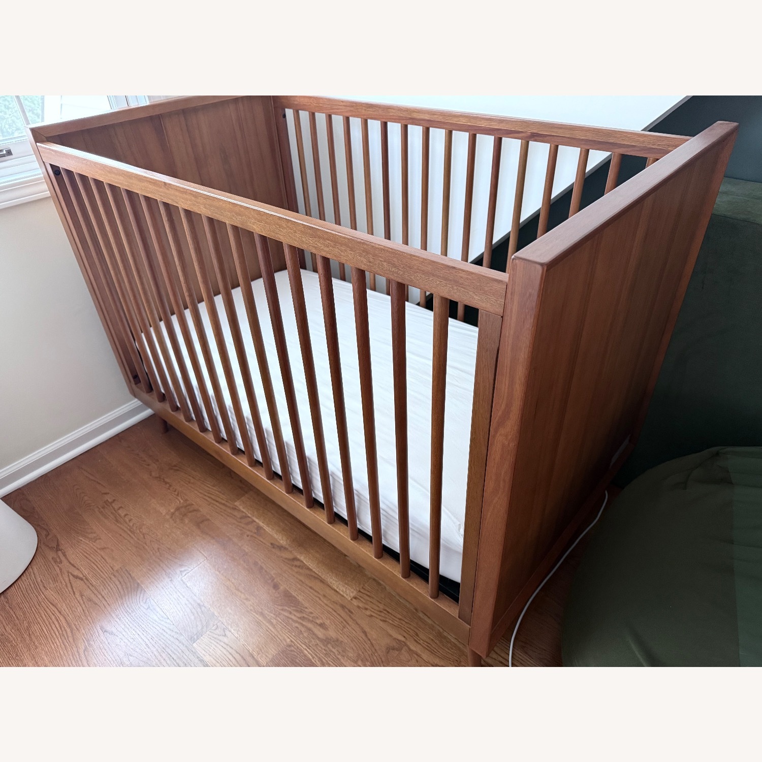 West Elm Mid-Century Convertible Crib – Acorn - image-2