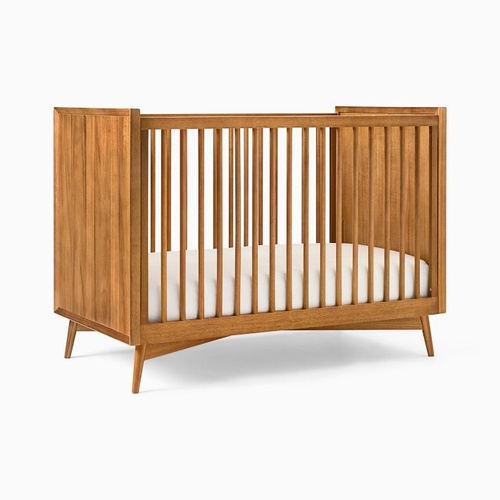 Used West Elm Mid-Century Convertible Crib – Acorn  for sale on AptDeco