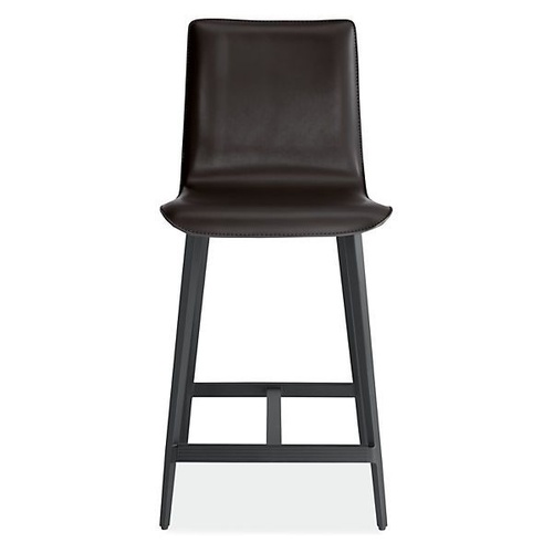 Used Hirsch Leather Counter Stools for sale on AptDeco