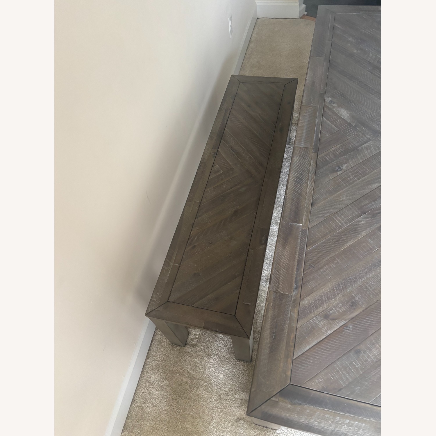 Acacia Wood Full Dinner Table Set - image-5