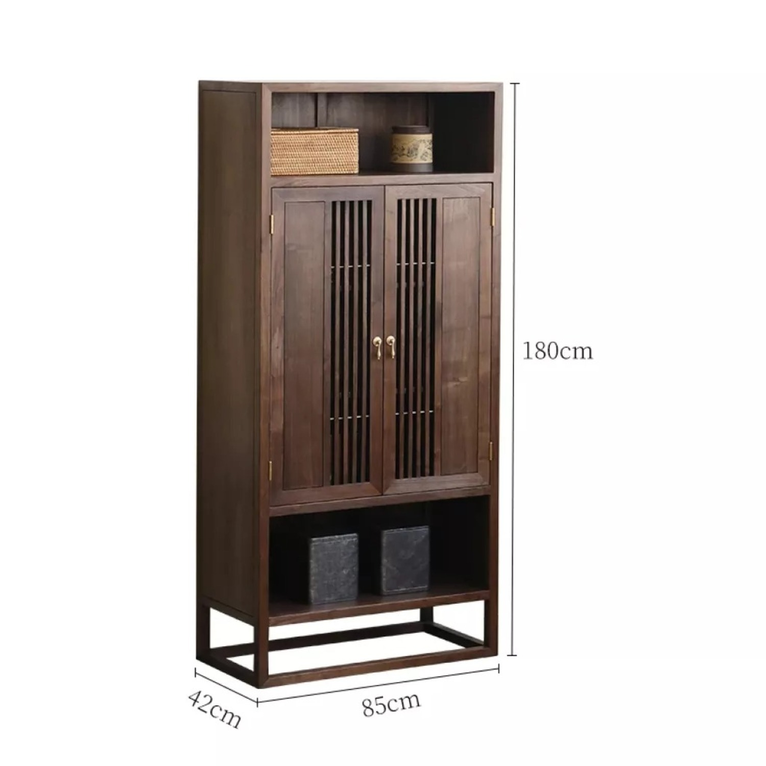 Elegant Solid Wood Wine & TV Cabinet - image-4