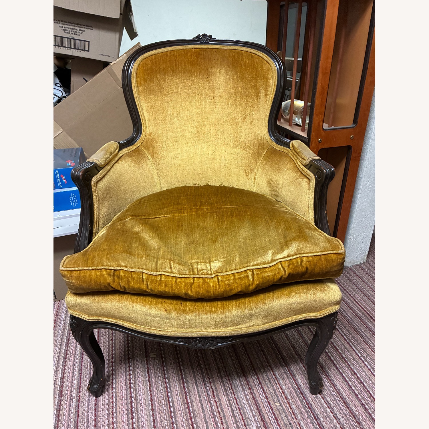 Louis XV Bergre Chair - image-1