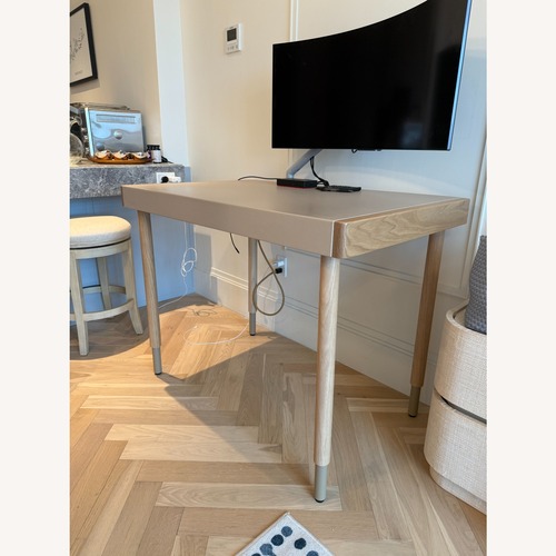 Used Herman Miller Leather Sit to Stand Desk for sale on AptDeco