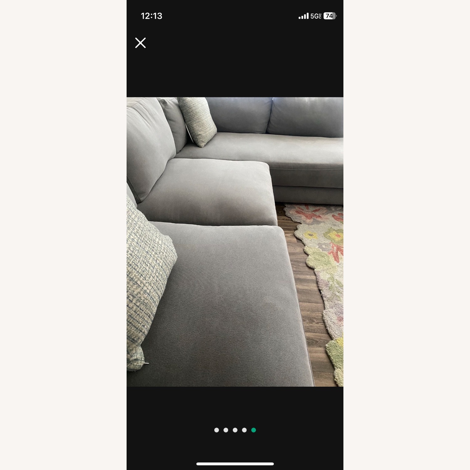 West Elm Sectional - image-4