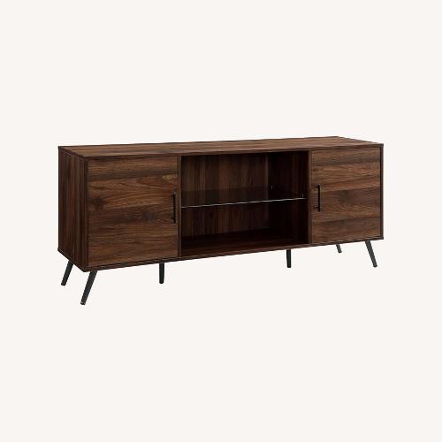 Used Walker Edison Saxon Mid Century ModernTV Stand  for sale on AptDeco