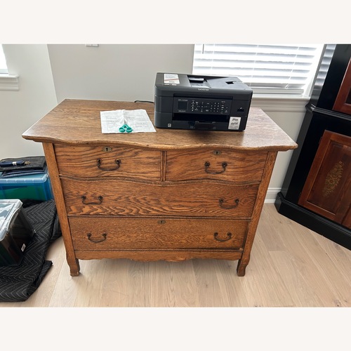 Used Antique Dresser W Mirror for sale on AptDeco