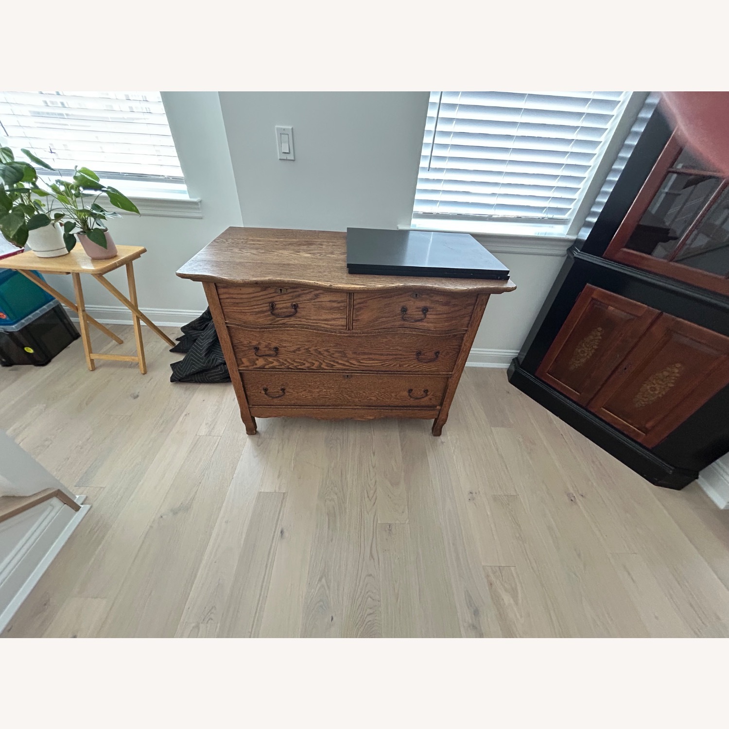 Antique Dresser W Mirror - image-3