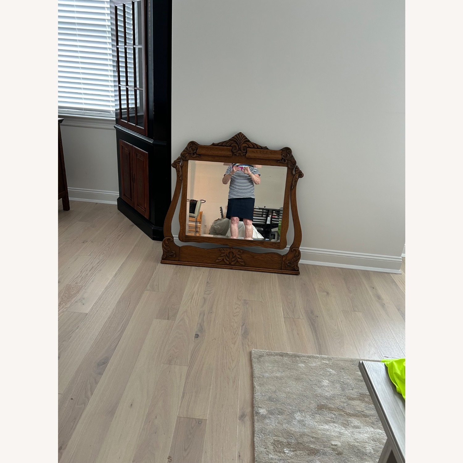 Antique Dresser W Mirror - image-2