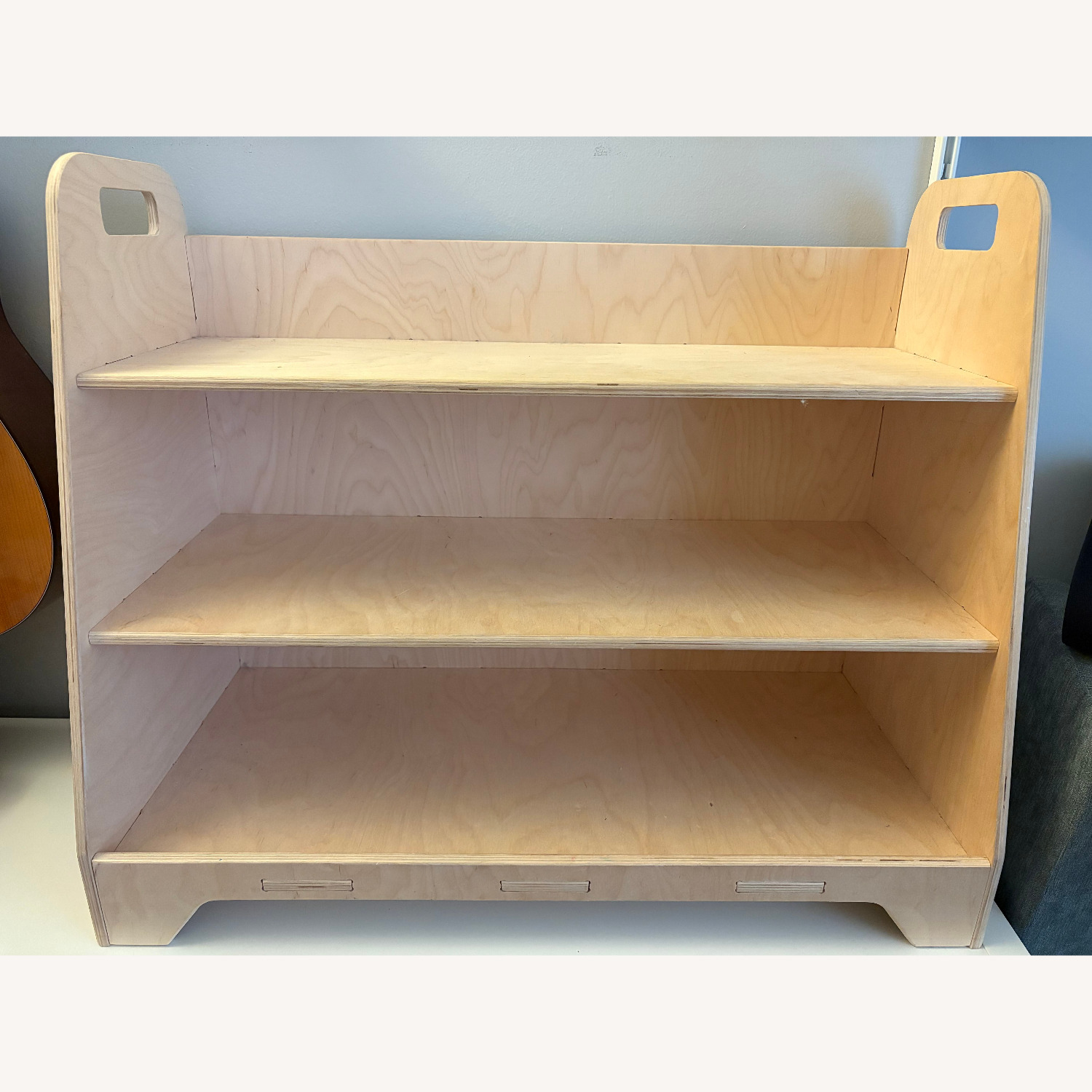 Montessori Wooden Toy Shelf - image-1