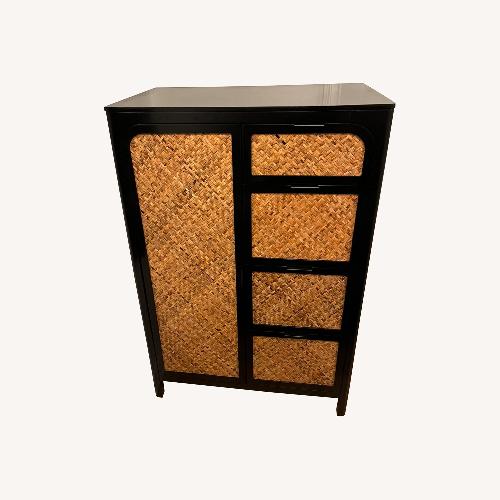 Used CB2 Cane Chifferobe for sale on AptDeco