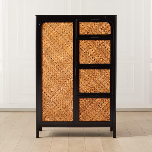 Used CB2 Cane Chifferobe for sale on AptDeco