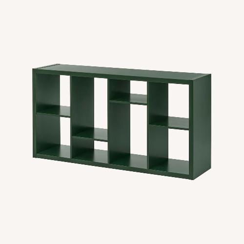 Used IKEA Kallax Shelf Unit With 4 Storage Boxes for sale on AptDeco