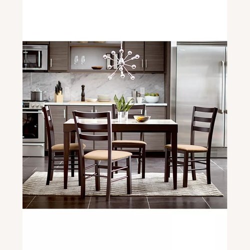 Used Macy's Cafe Latte Dining Set for sale on AptDeco