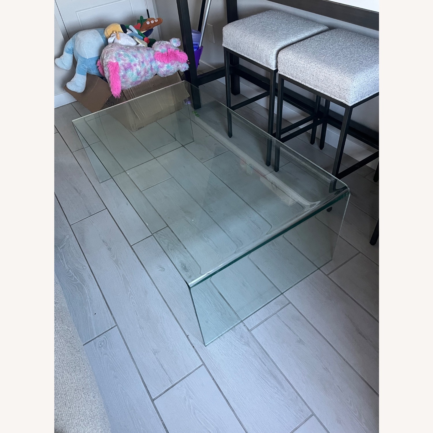 Corydon Thick Glass Coffee Table - image-2