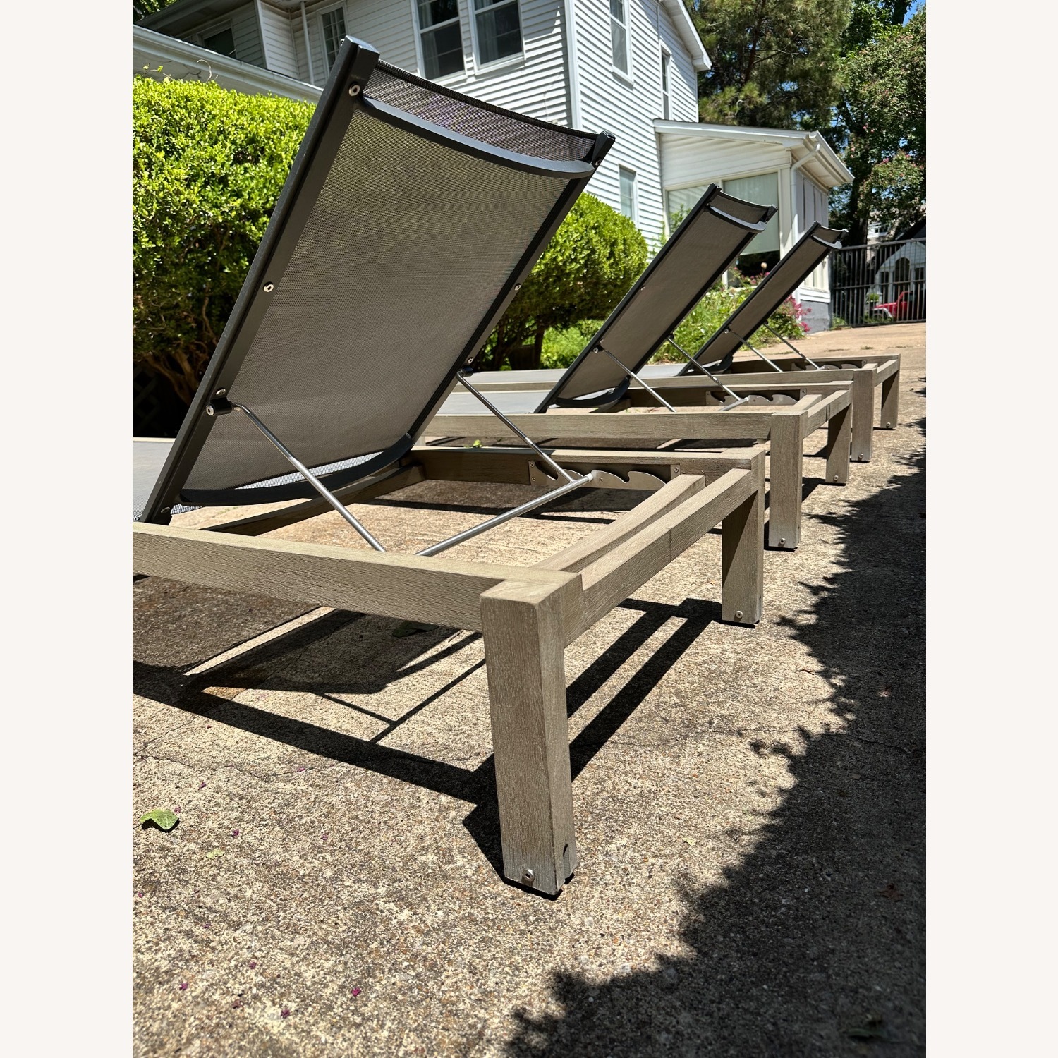 Restoration Hardware Aegean Outdoor Lounge One Left - image-7