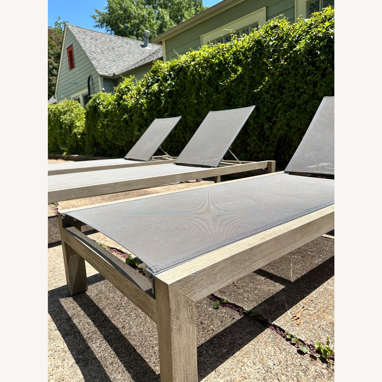 Restoration Hardware Aegean Outdoor Lounge One Left - image-10