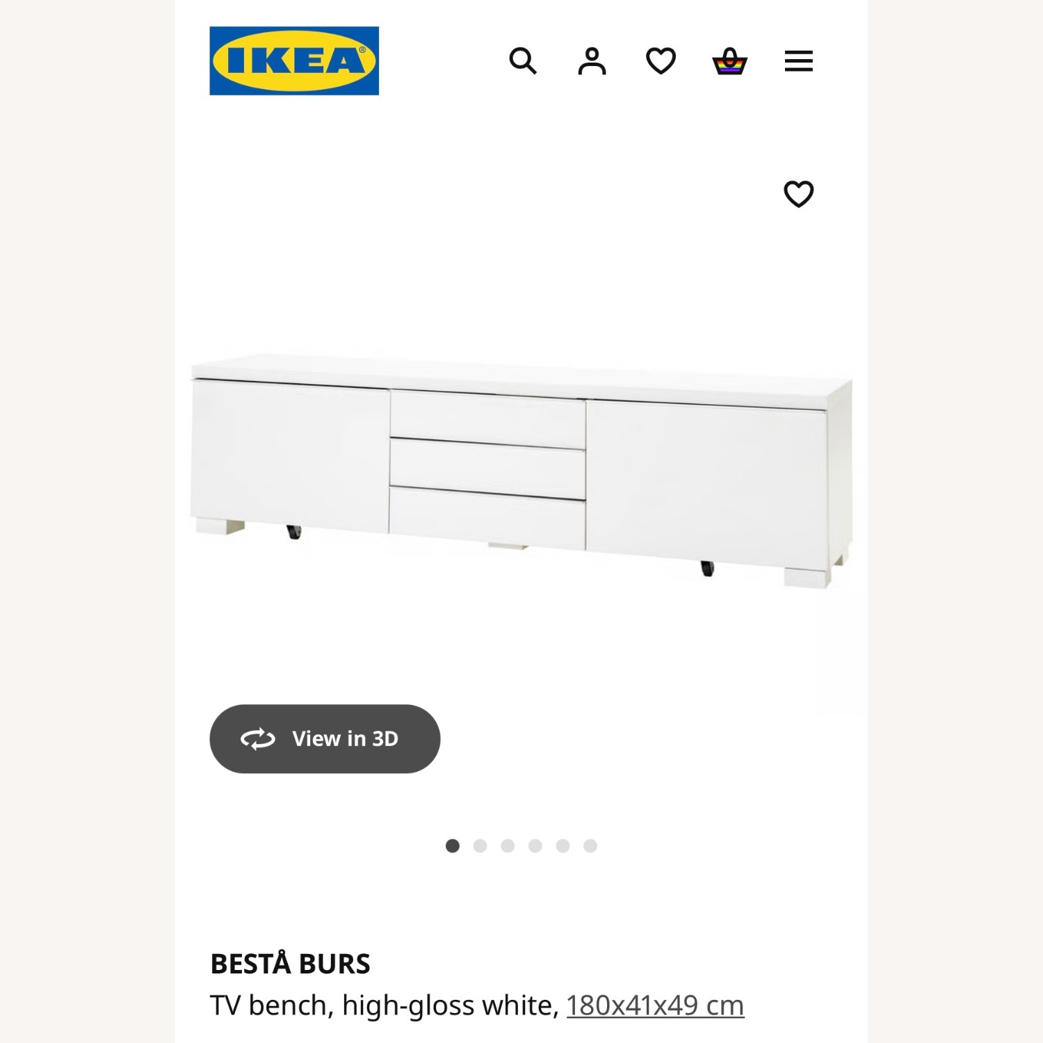 IKEA BESTÅ Media Console - image-2