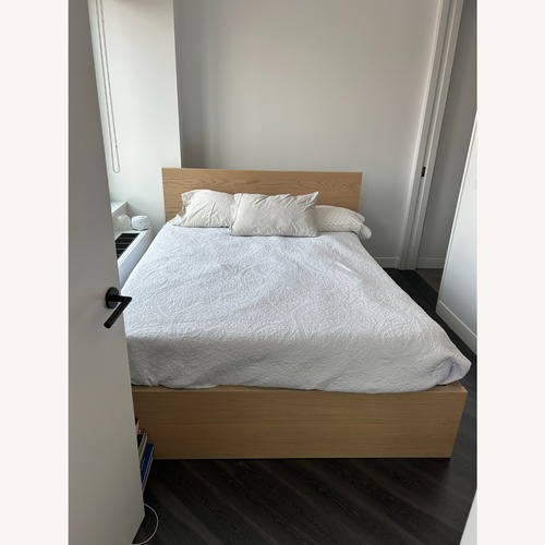 Used IKEA Malm Queen Bed Frame for sale on AptDeco