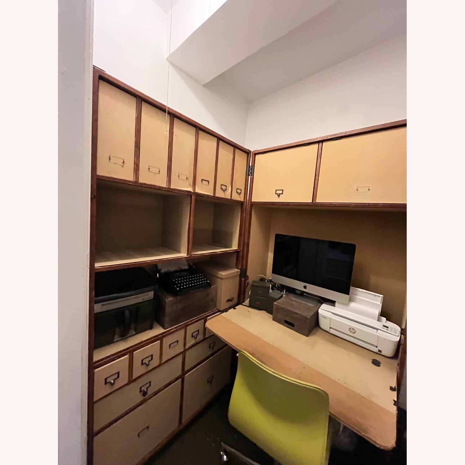 Restoration Hardware Steamer Trunk Desk Secretary - image-4