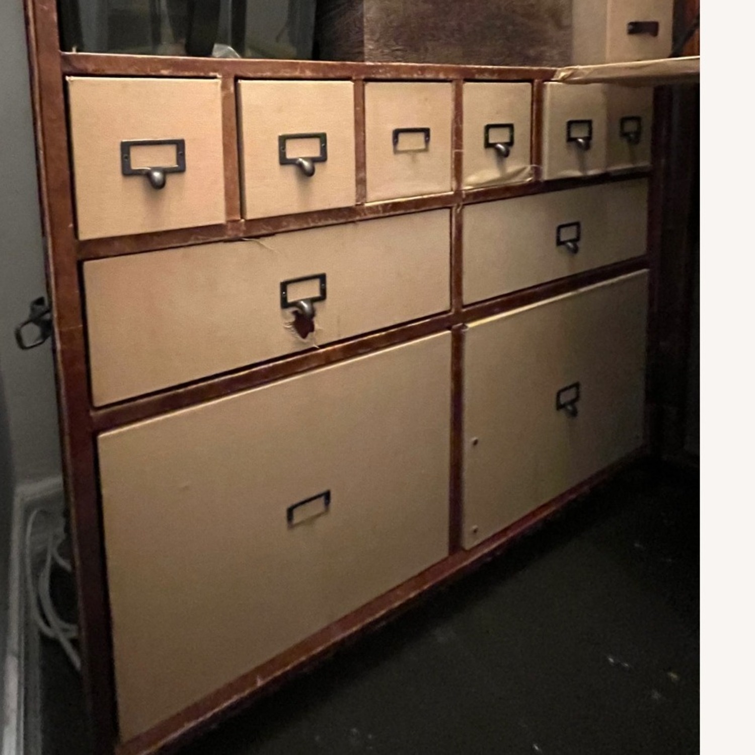 Restoration Hardware Steamer Trunk Desk Secretary - image-2