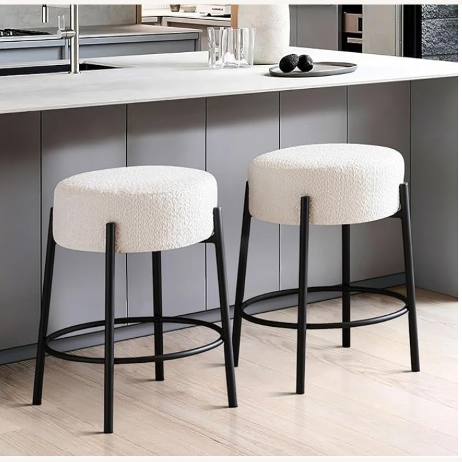 Amazon Dolonm Round Counter Bar Stools Set of 2 - image-2