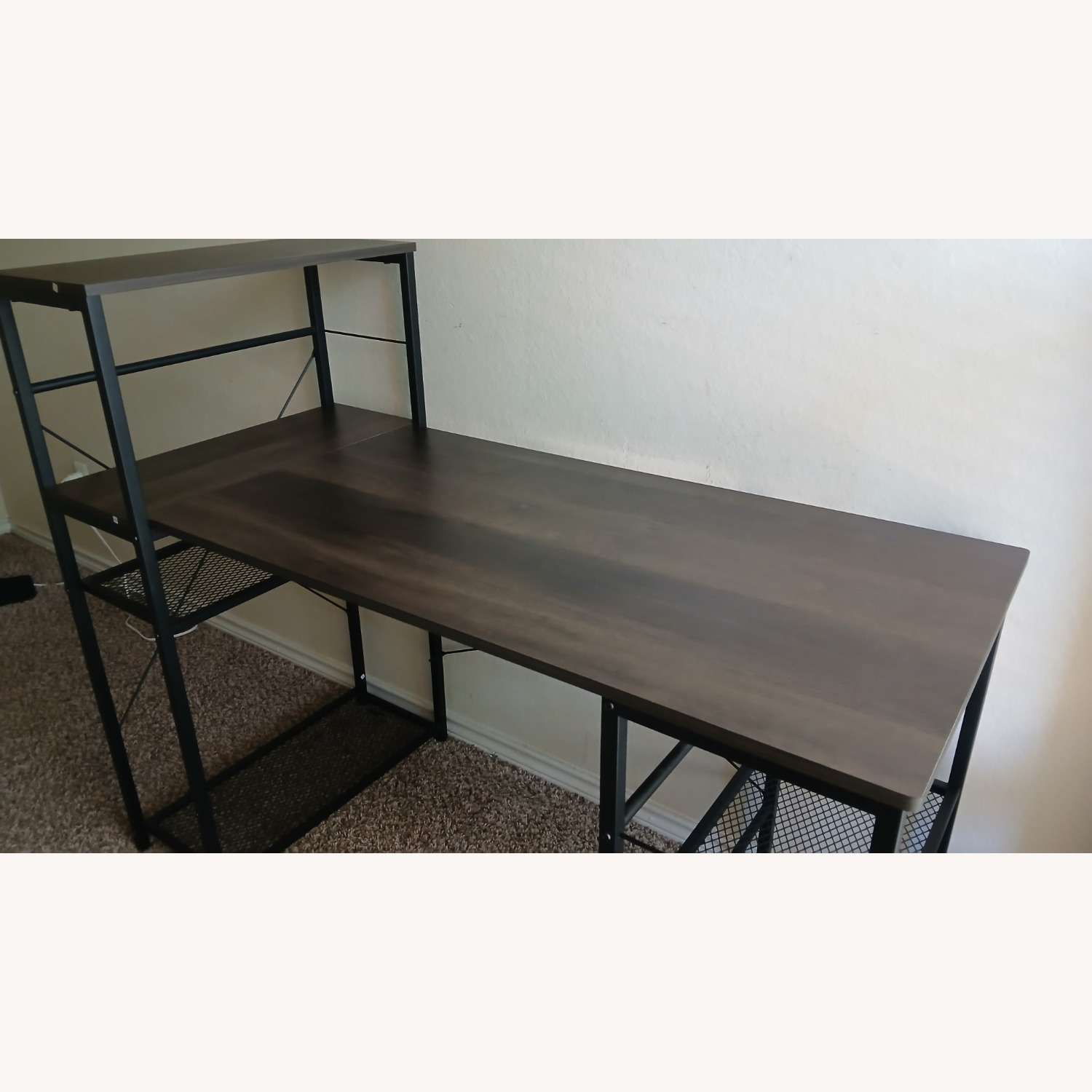 PayLessHere Writing Bookshelf, Simple Modern Study Desk - image-2