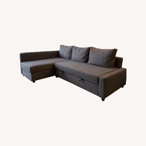 [BIMALA様] IKEA FRIHETEN  千葉県船橋市直引取り限定 Ikea Friheten Sleeper Sofa w/ Storage in Grey - AptDeco