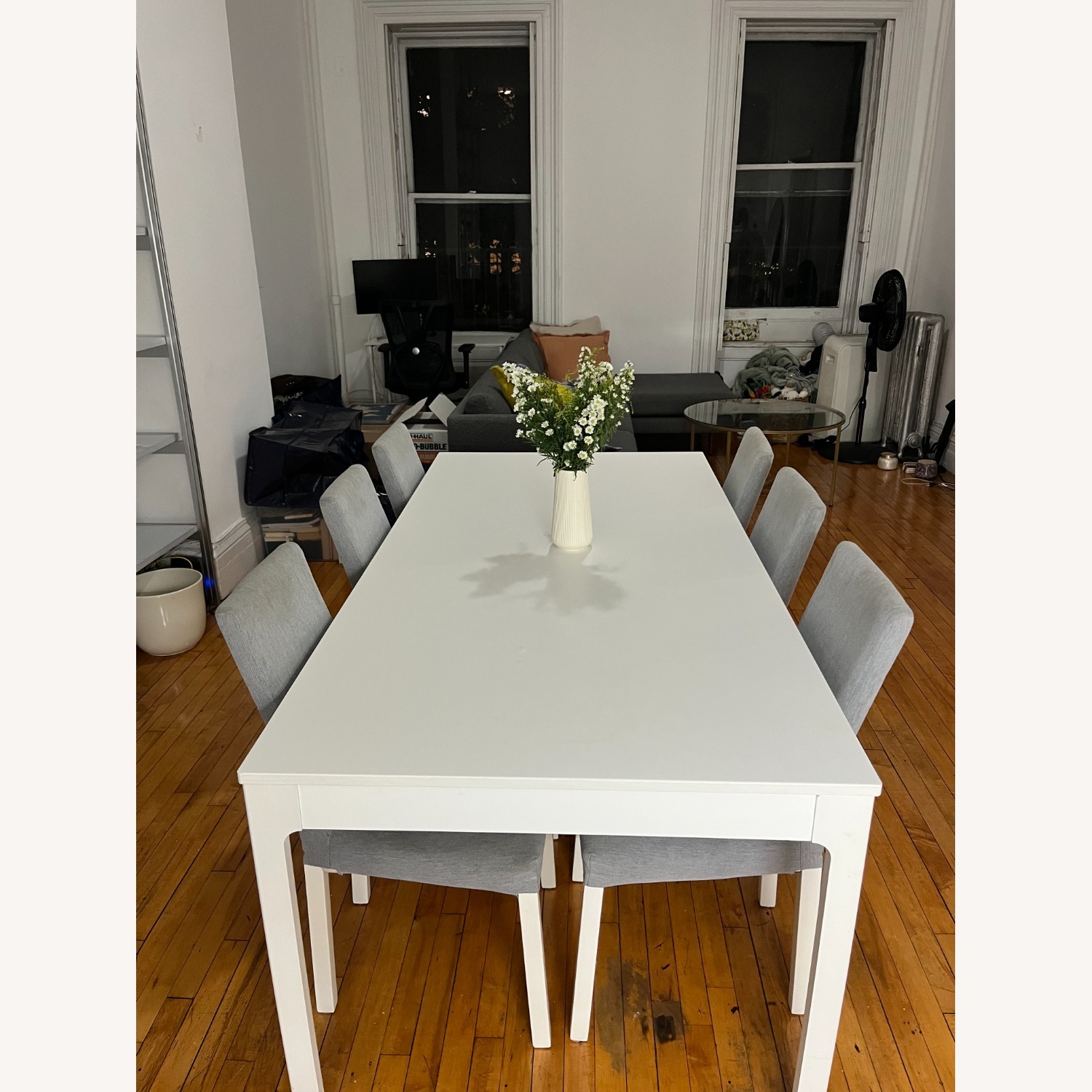 IKEA Extendable Dining Set with 6 Chairs - image-2