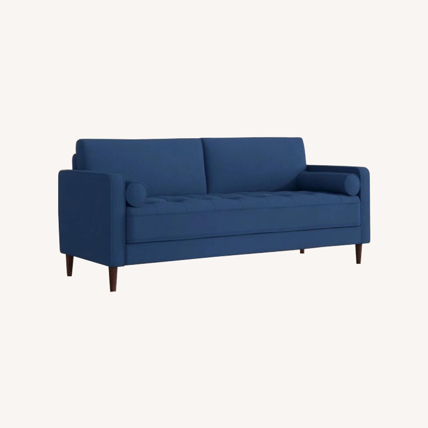 Mercury Row 3 Seater Couch + Ottoman - image-0