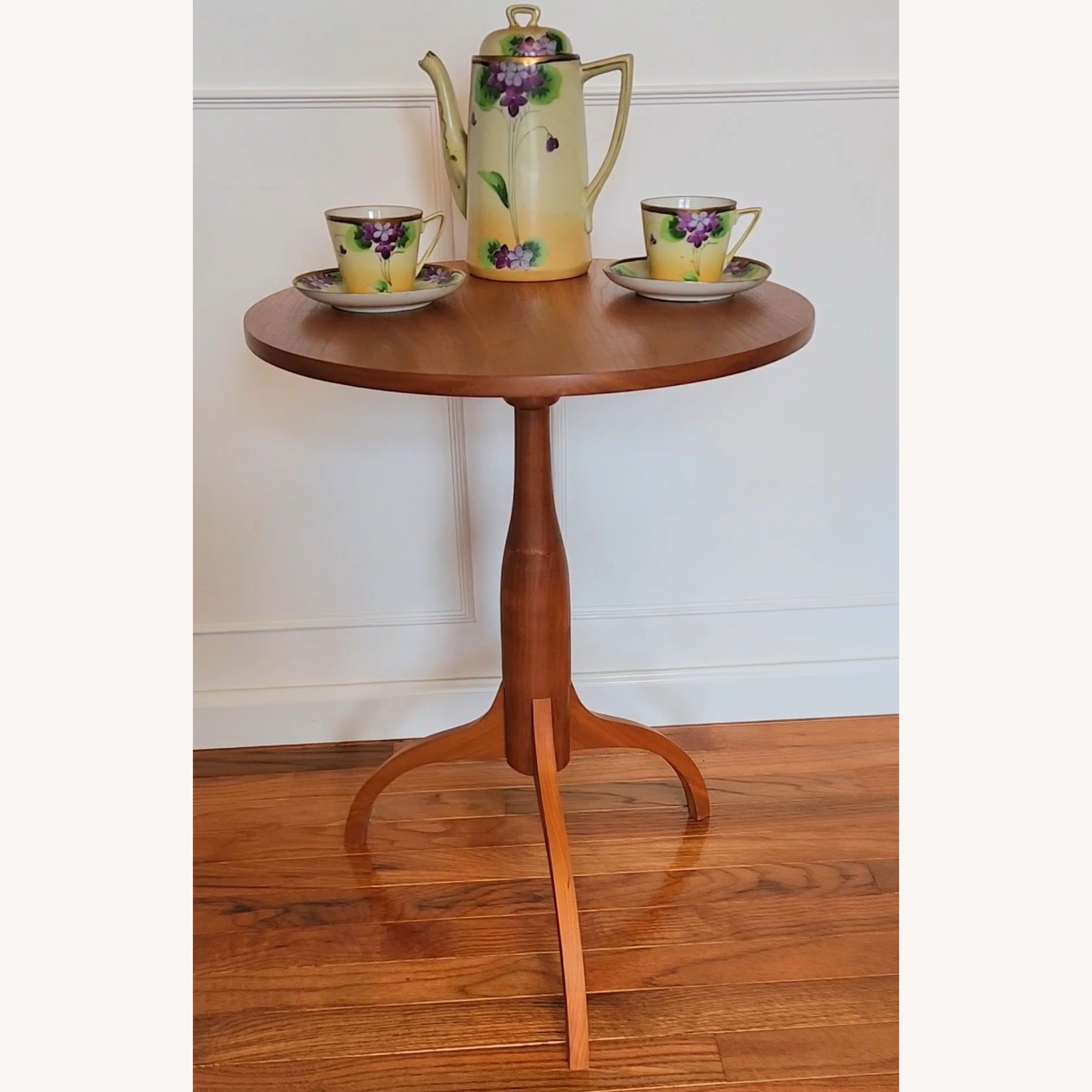 Shaker Style Candle Stand Side Table - image-3