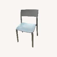 IKEA JANINGE White Dining Chairs - AptDeco