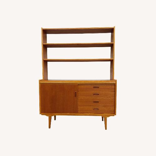 Used Vintage Danish Modern Teak Sideboard / Desk for sale on AptDeco