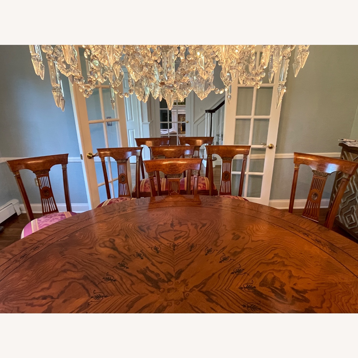 Set of 8 Greek Revival Dining Chairs - image-4