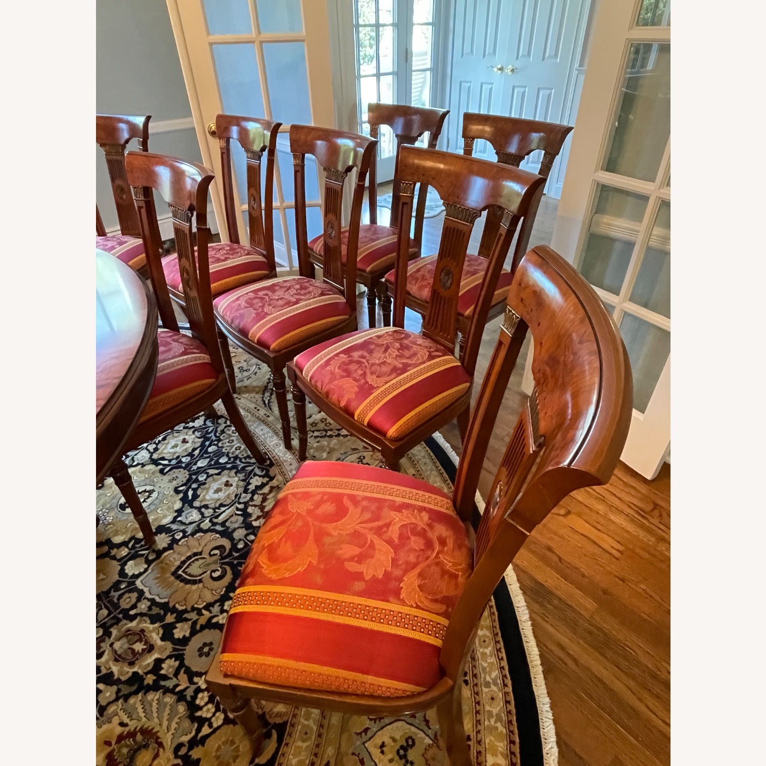 Set of 8 Greek Revival Dining Chairs - image-1