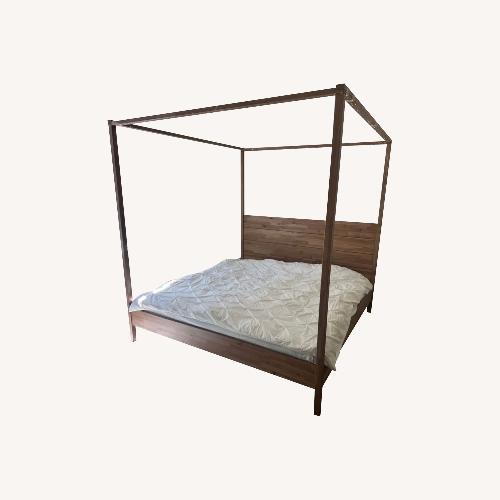 Used IKEA YTTERVAG King Bed Frame for sale on AptDeco