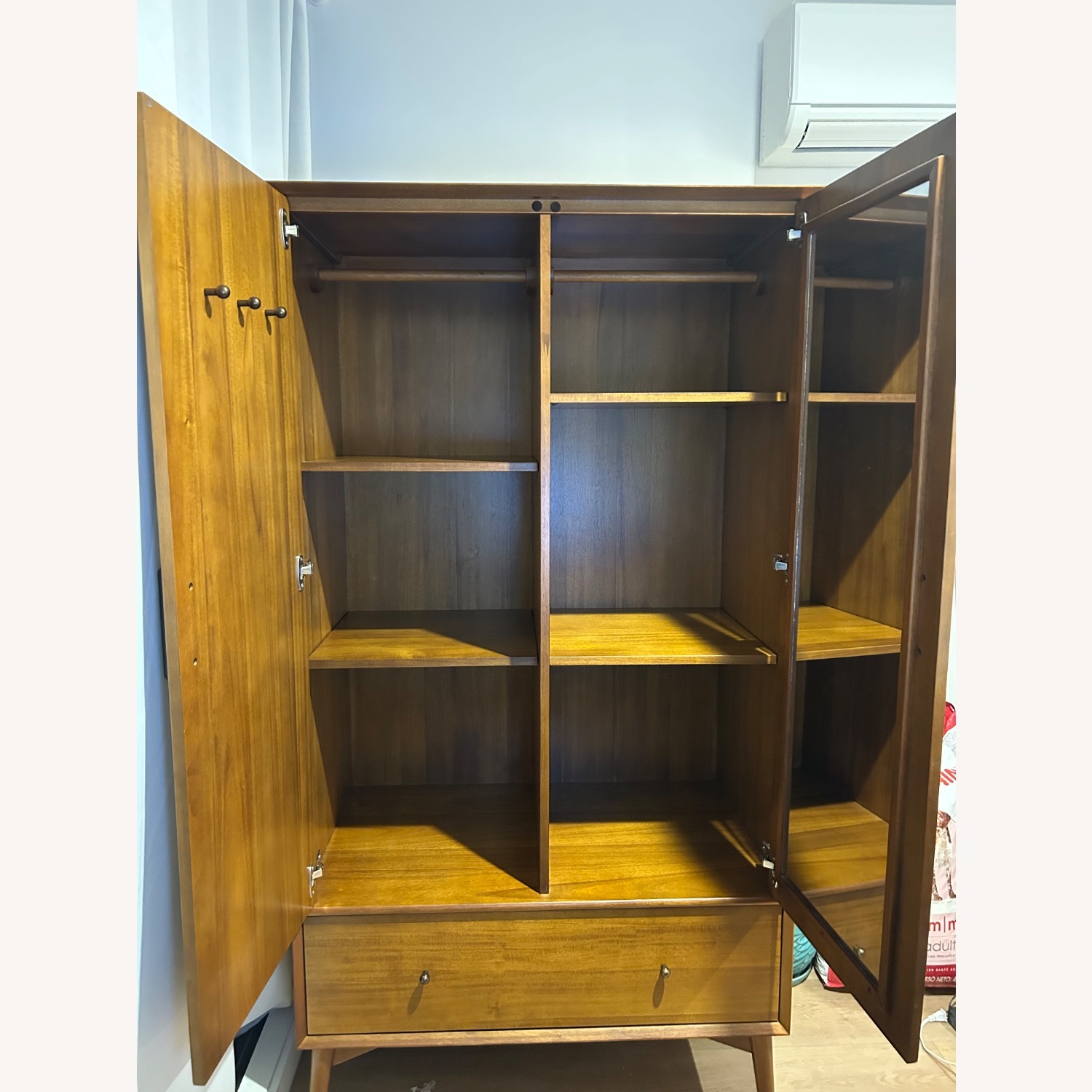 West Elm Mid-Century Armoire - image-4