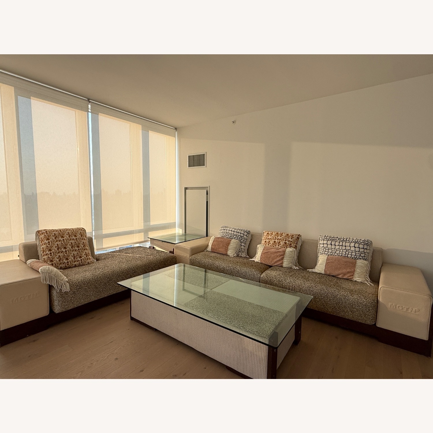 Contemporary Glass Top Coffee Tables - image-2