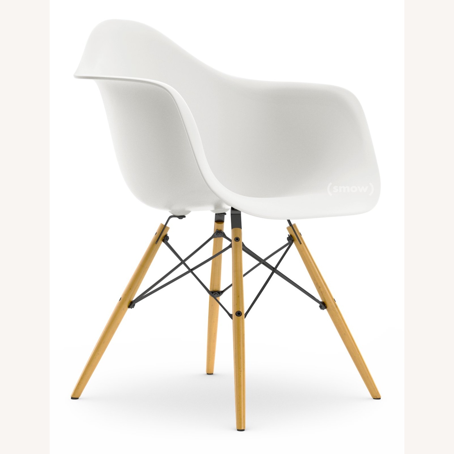 Eames-Style Eiffel Accent Chair - image-0