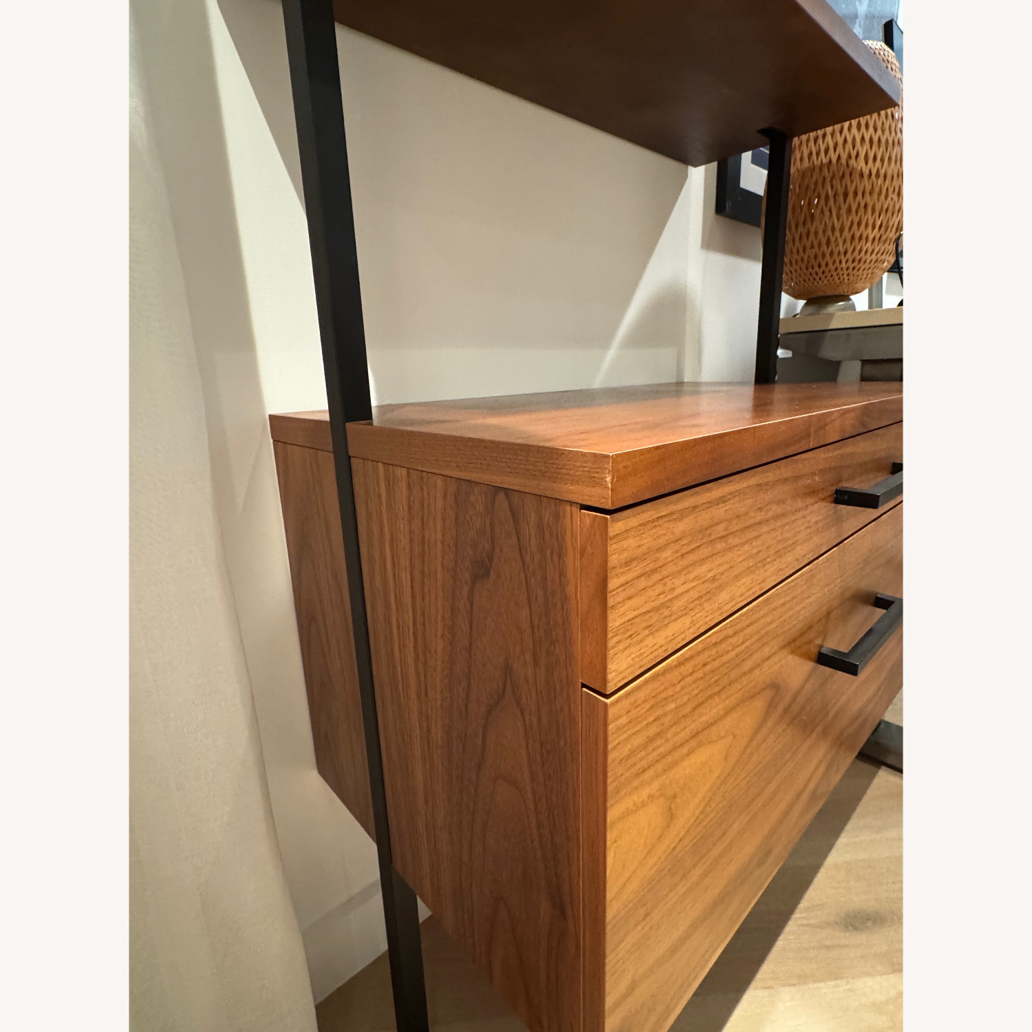 CB2 Helix 96" Bookcase with Drawers - image-3