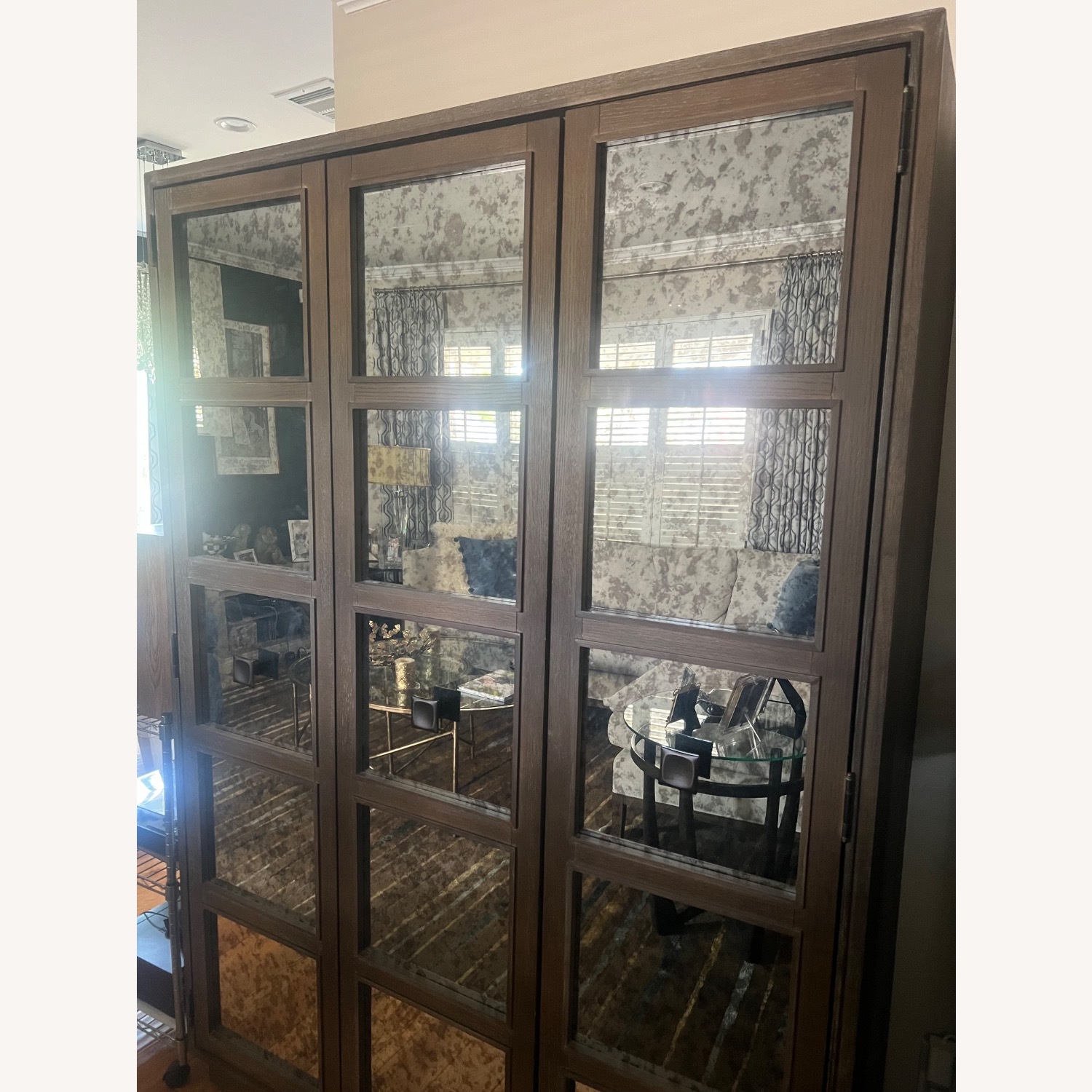 Universal Playlist  Antiquish Mirrored Armoire - image-4