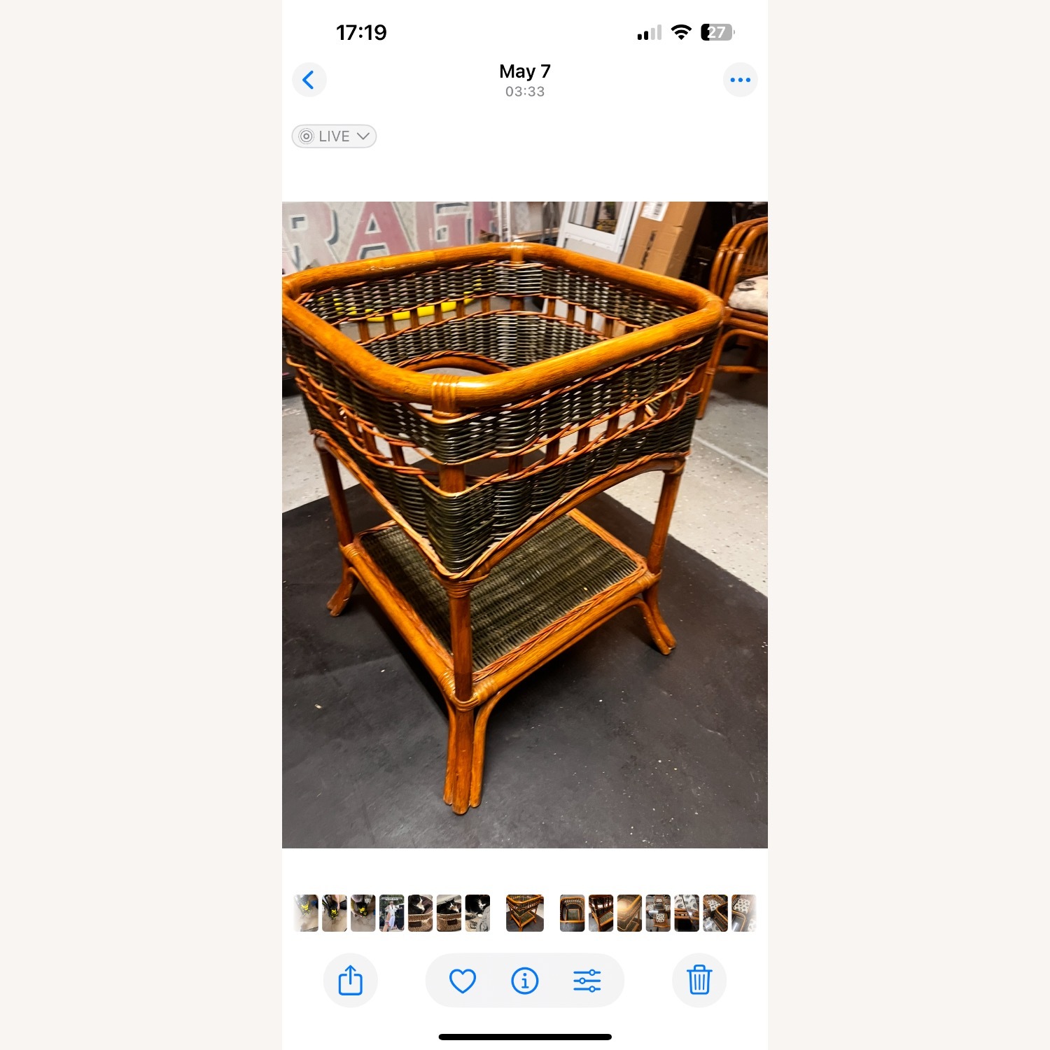  80’s Rattan 5 Piece Outdoor Set  - image-7