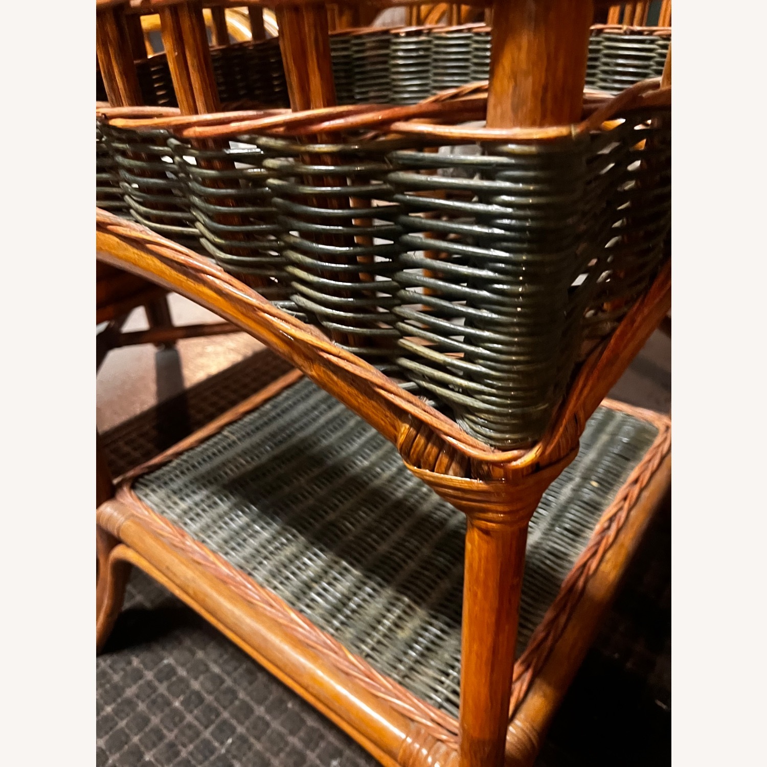  80’s Rattan 5 Piece Outdoor Set  - image-2