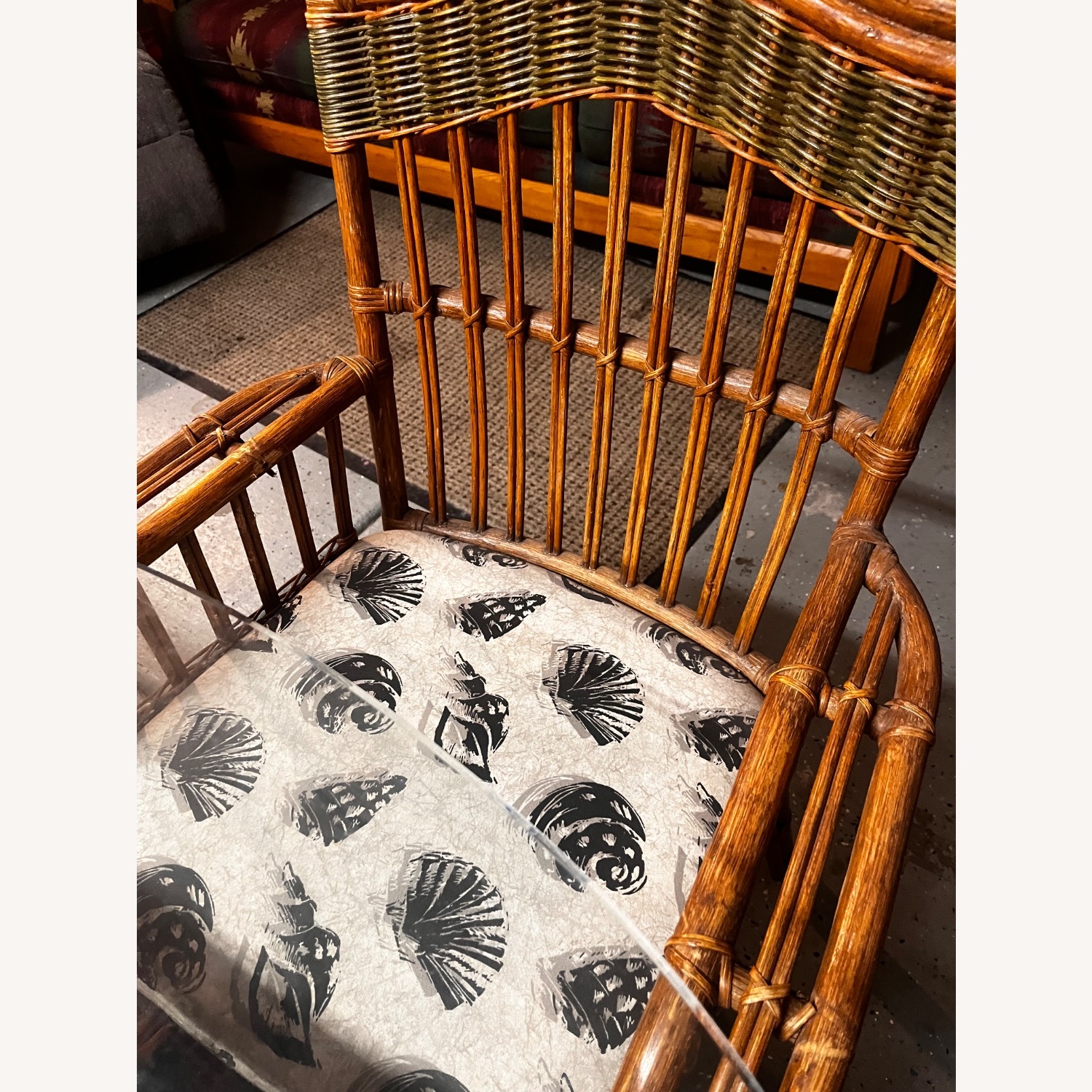  80’s Rattan 5 Piece Outdoor Set  - image-3